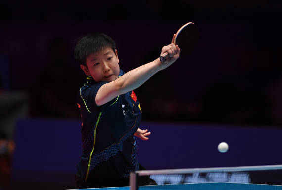 在激烈的比 在激烈的比